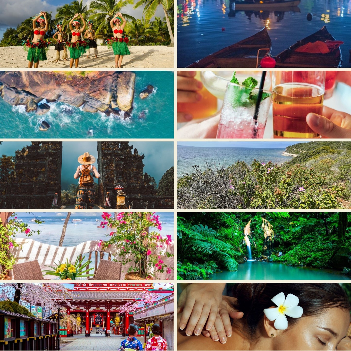 Pack de 10 parfums thématiques de Grasse Aventure