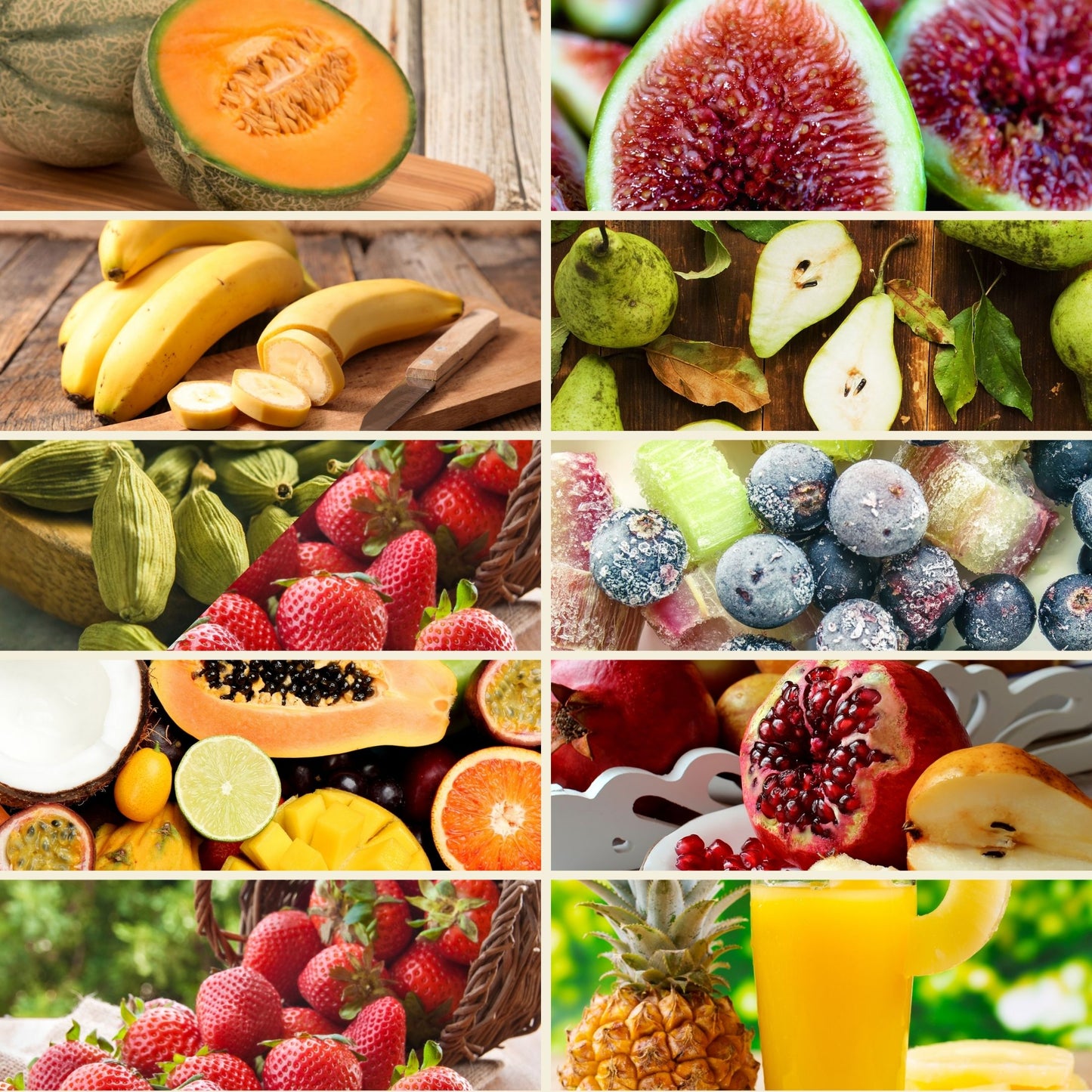 Packung mit 10 thematischen Düften aus Grasse