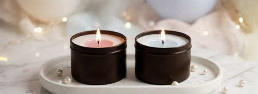 fabriquer une bougie gender reveal