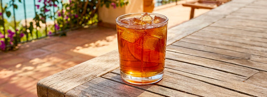 DIY bougie thé glacé pêche réaliste