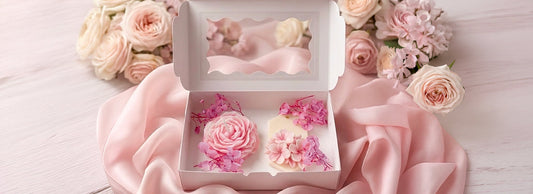 box de fondants parfumés pour la fête des mères