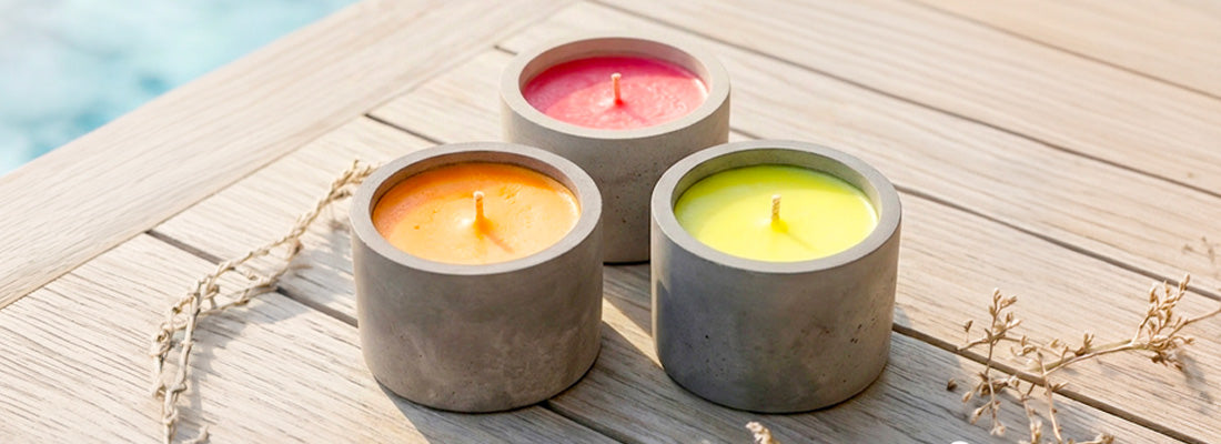 bougie d'extérieur parfumée : recette idéale pour vos soirées d'été