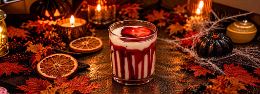 DIY d'une bougie ensanglantée pour Halloween