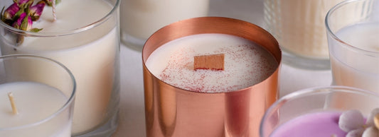 12 Gläser für Kerze Frostweiß