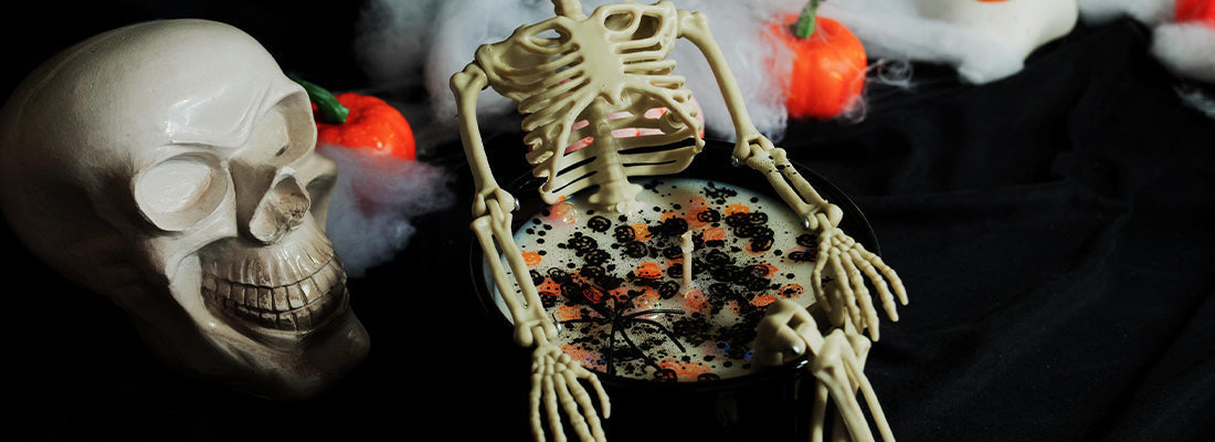DIY : Bougie d’Halloween effrayante !