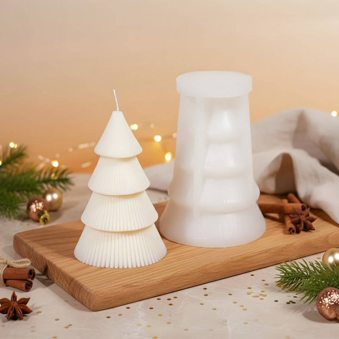 Stampi Silicone Stella Cava Stampo In Silicone A Forma Di Stella Per Candele - Set Da 3 Dimensioni Diverse, Per Fai Da Te Natale E Artigianato Stampo Stella Di Natale