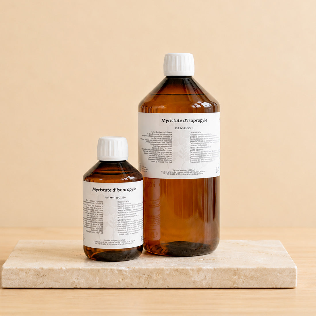 Myristate d'Isopropyle - Origine végétale kit accessoire fabrication bougie maison DIY Terre de Bougies