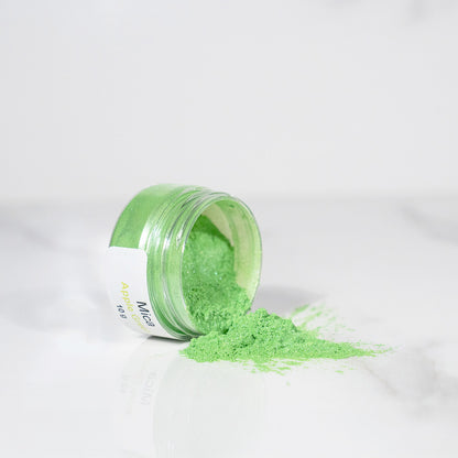 Polvere di mica - Verde mela