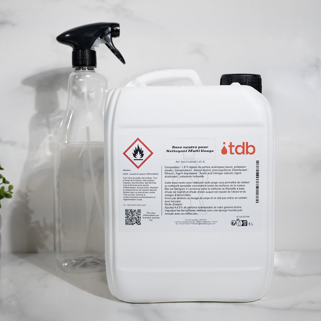 base neutre pour nettoyant multi usage 5L