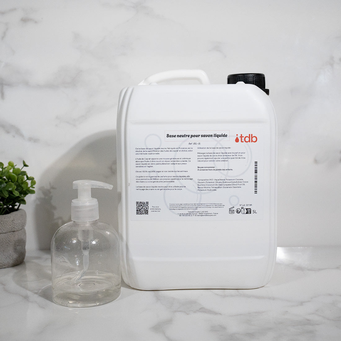 base neutre pour savon liquide 5L