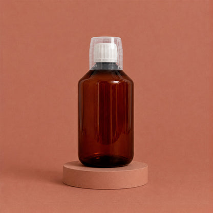 Flacone ambrato con misurino - 500 ml