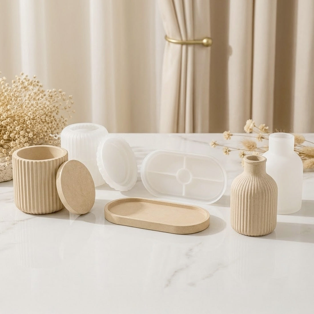 Moulds for Jesmonite creations - Refined inspiration