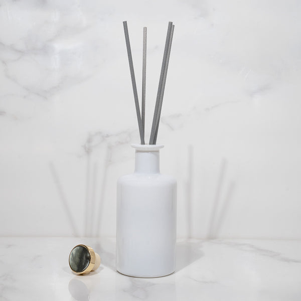 diffuseur à tiges harmonie blanc