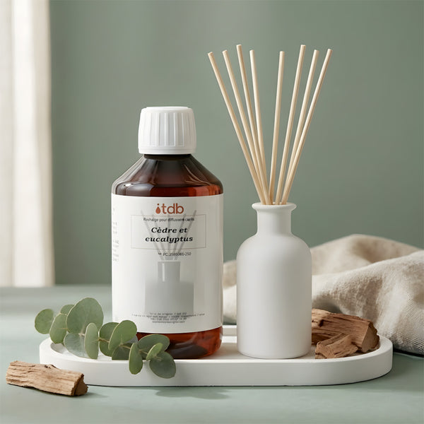 Cèdre et eucalyptus - Recharge pour diffuseur
