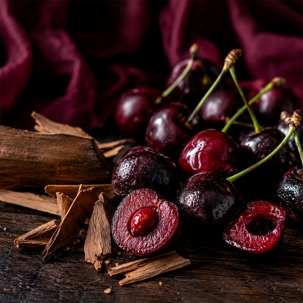 Cerise noire et santal - Parfum pour bougie - Terre de Bougies