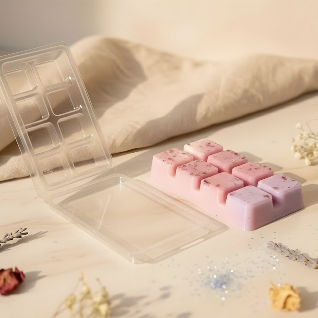 Moule Clamshell Cube