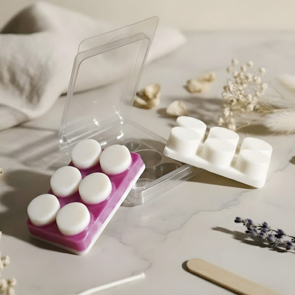 Moule Clamshell Rond - Pour fondants pour fabrication artisanale fondant cire DIY Terre de Bougies
