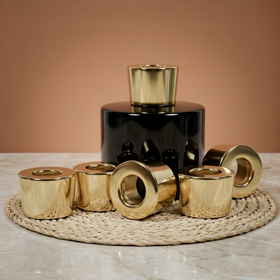 Collier conique Or pour diffuseur Karma