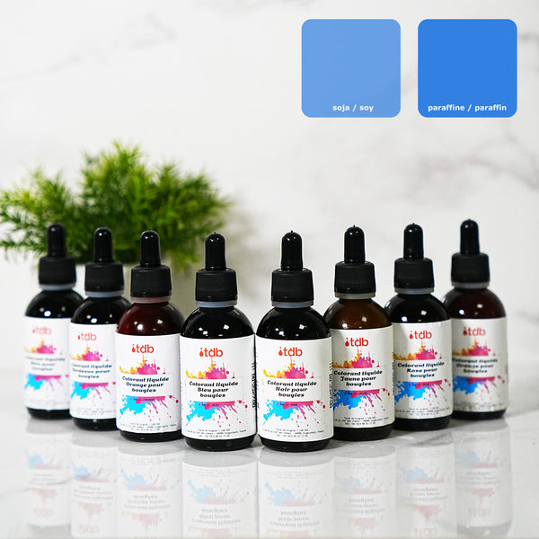 Colorant liquide Bleu Bougies - 50ml Colorant liquide Bleu Bougies - 50ml