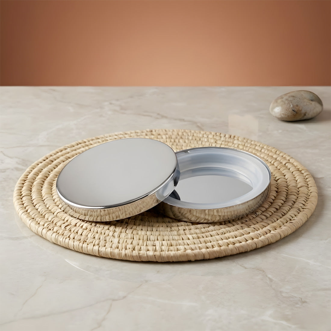 Couvercle métallisé - 84 mm de diamètre