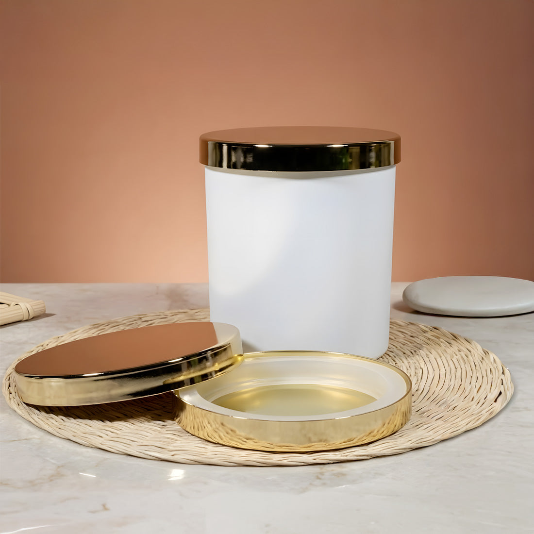 Couvercle métallisé - 84 mm de diamètre