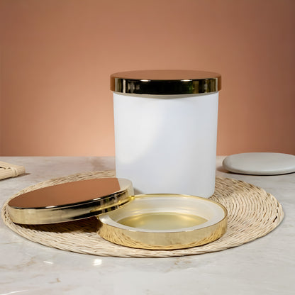 Couvercle métallisé - 84 mm de diamètre