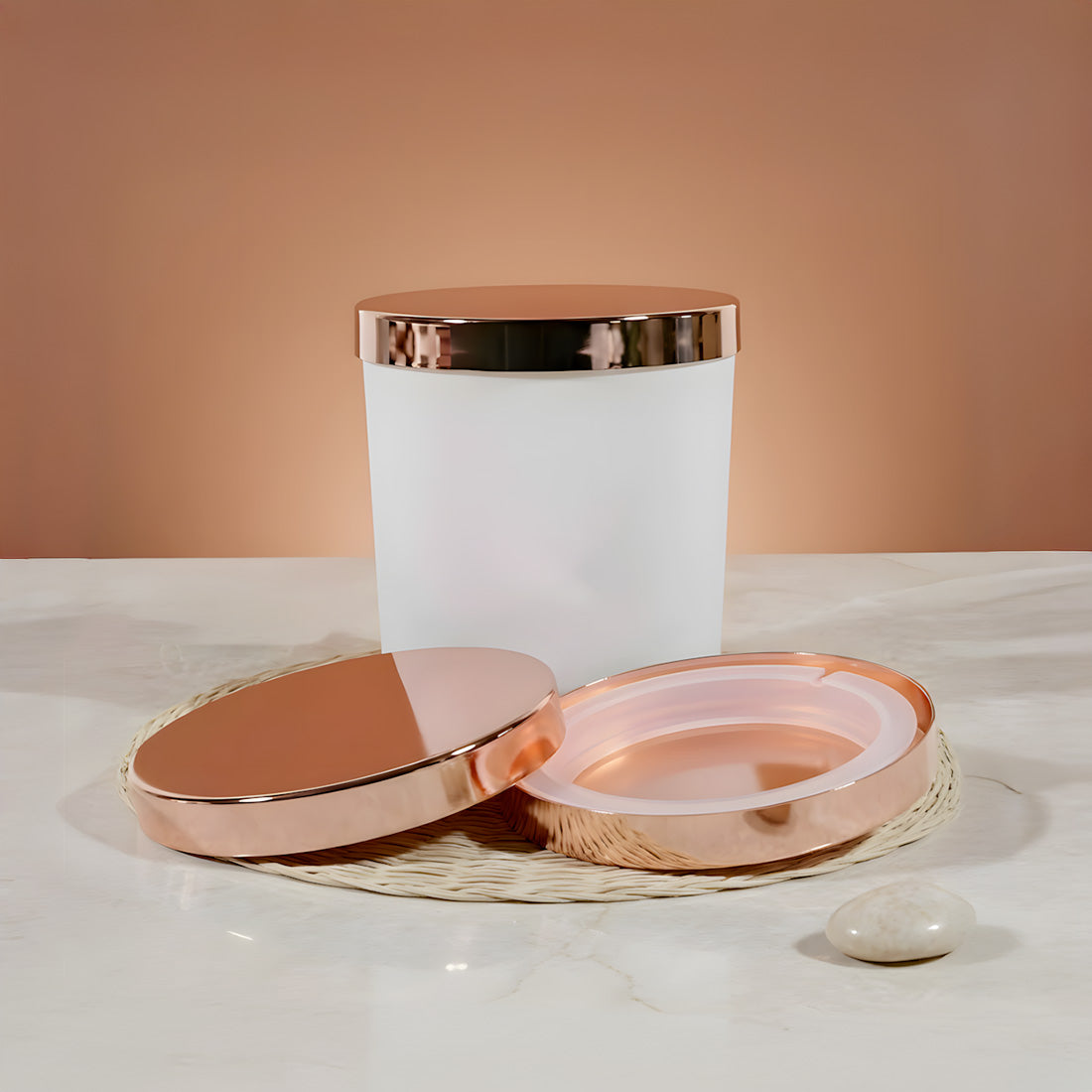 Couvercle métallisé - 84 mm de diamètre