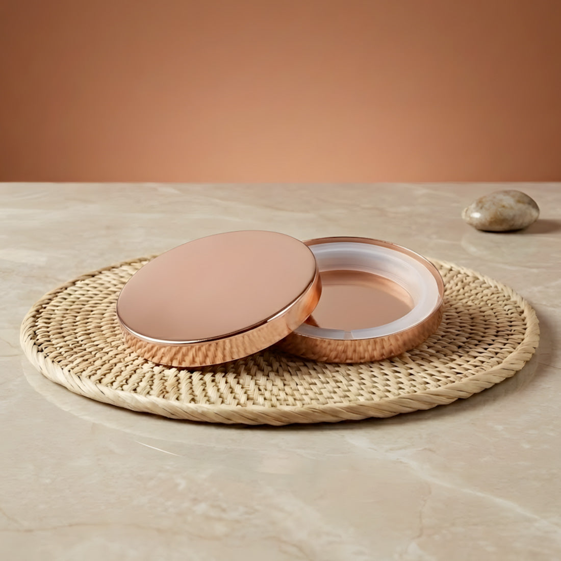 Couvercle métallisé - 84 mm de diamètre