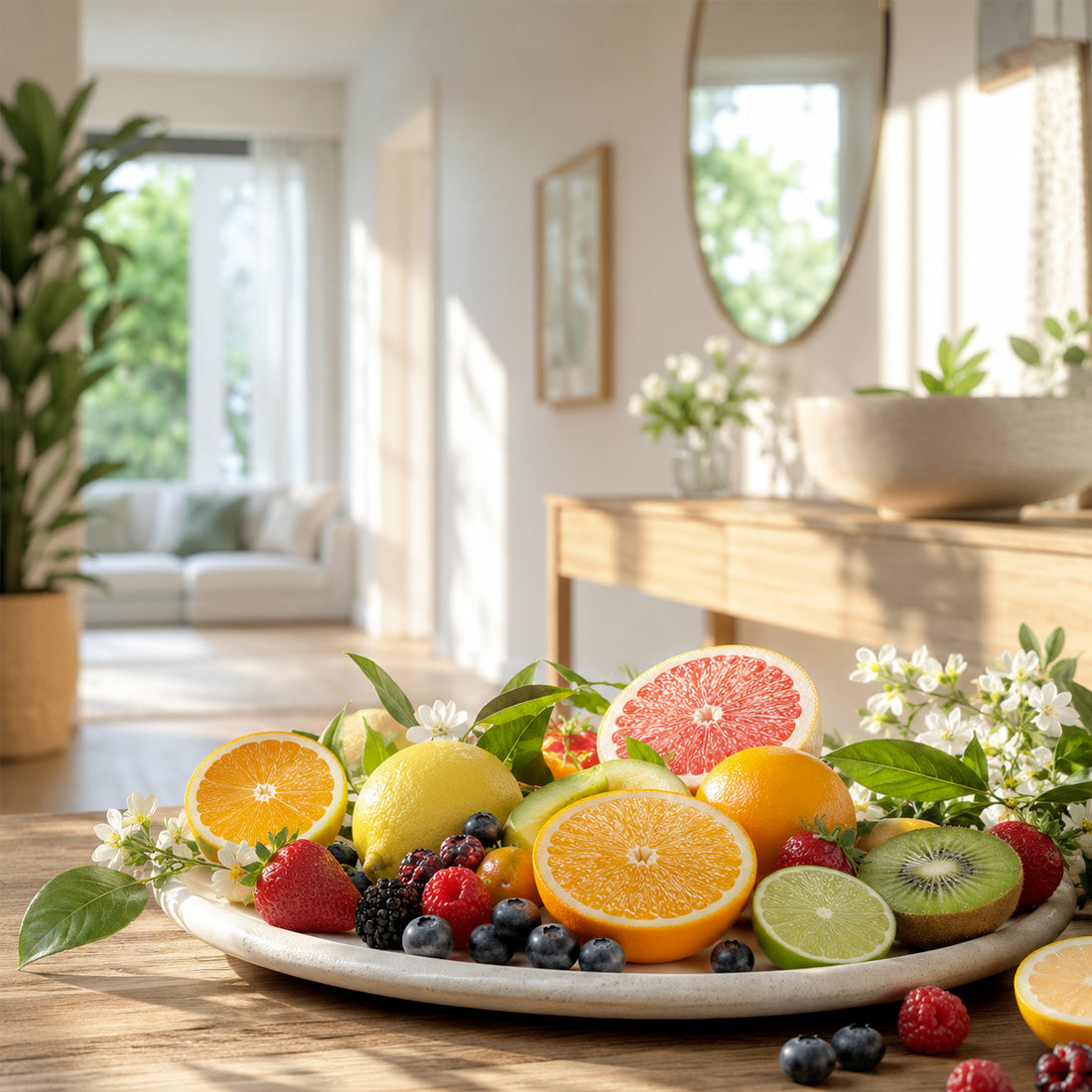 Cocktail fruité, fruité et floral de Grasse pour détergents maison