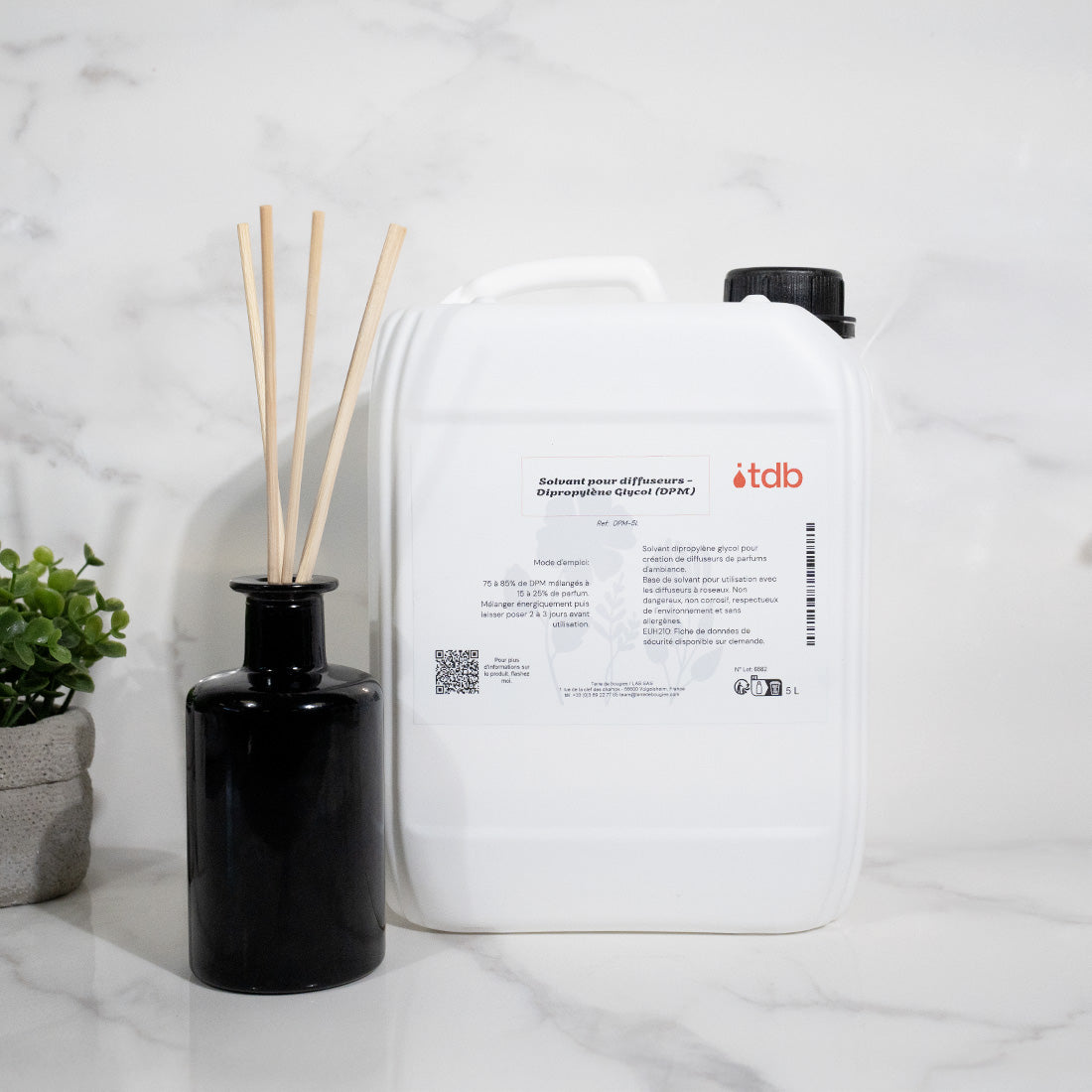 Dipropylène Glycol (DPM) - Solvant pour diffuseur - Création de Diffuseurs  5L