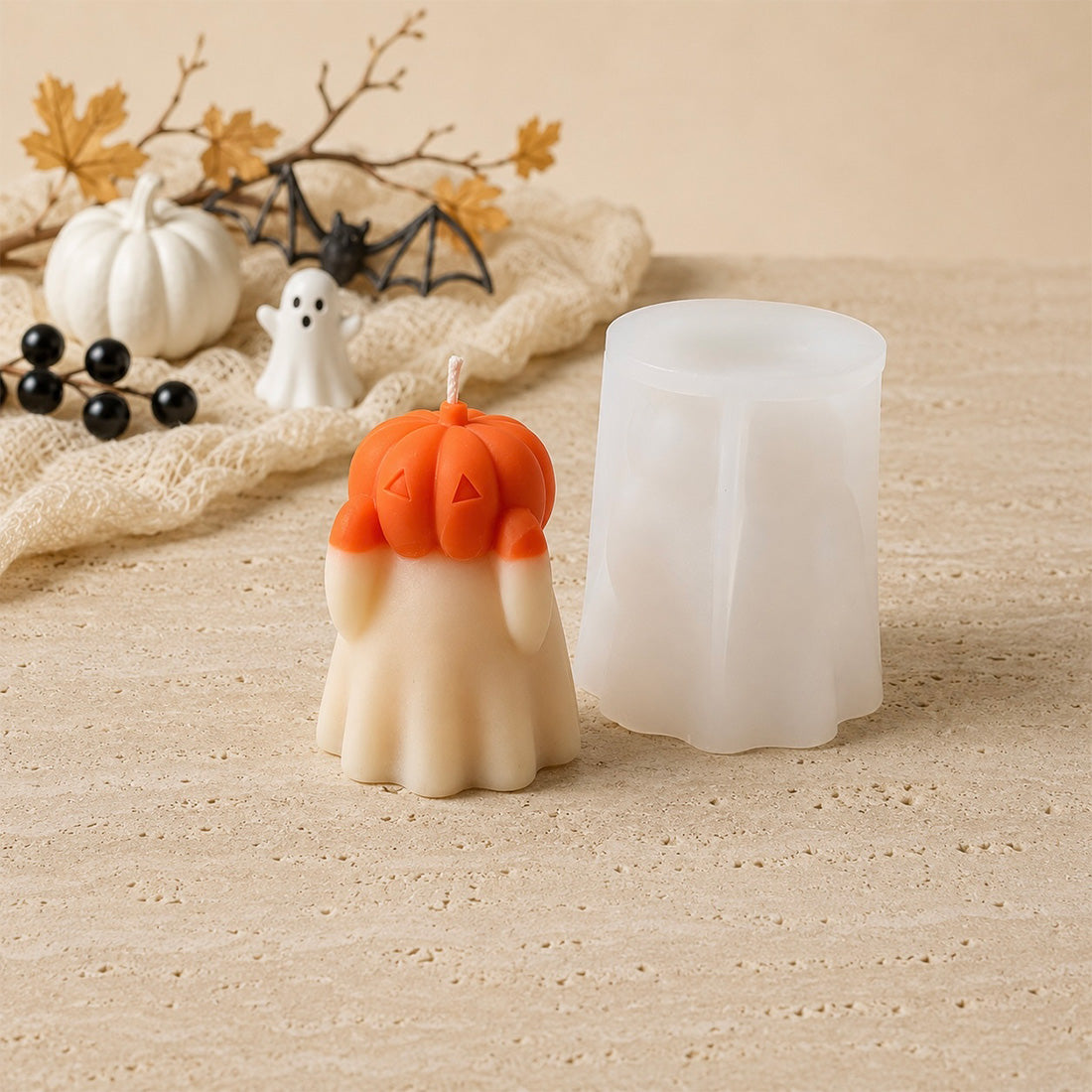 Prankster ghost candle mould - Silicone