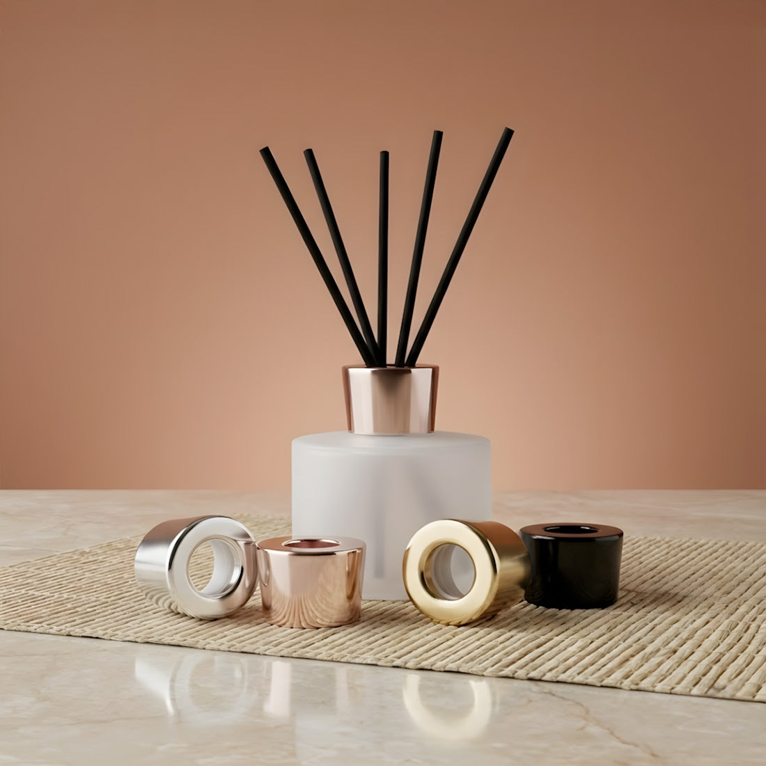 Flacon diffuseur Karma blanc mat - 100 ml