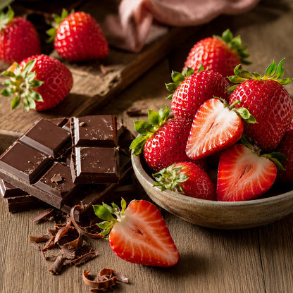 Fraise chocolat - Parfum pour bougie - Terre de Bougies