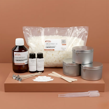 Kit Candela - Massaggio kit accessorio fabbricazione candela artigianale DIY Terre de Bougies