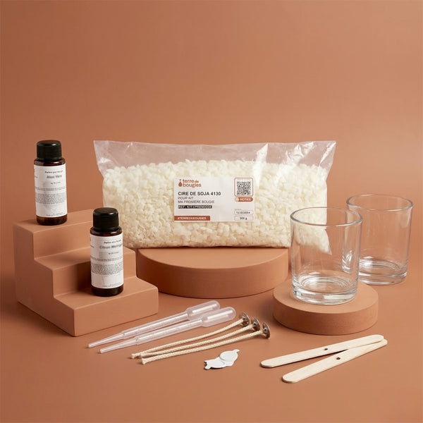 Kit zur Herstellung der ersten Duftkerzen
