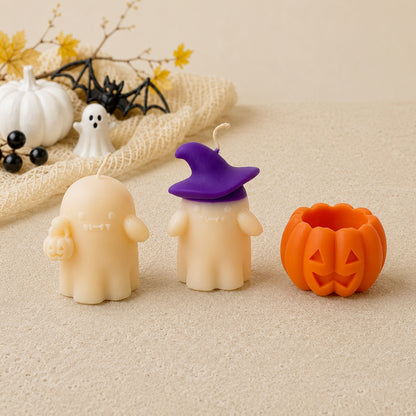 Ghost duo candle mould - Silicone
