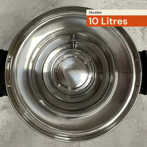 Fondeur De Cire Bougie 1000W 8 Litres - Chauffage Professionnel Avec Contrôle Température