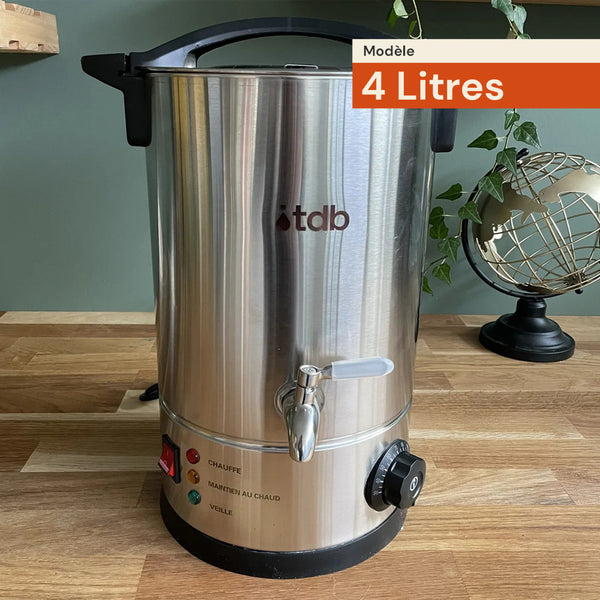 Vaso di fusione per candele, 1,2 l, per sciogliere la cera, per la Vaso di fusione per candele, 1,2 l, per sciogliere la cera, per la