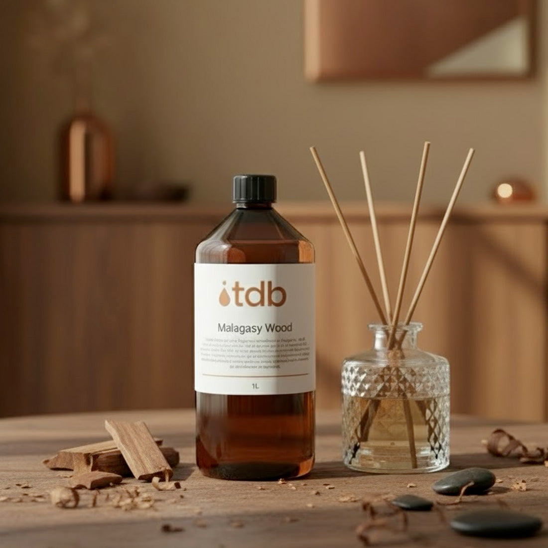 recharge pour diffuseur parfum malagasy wood