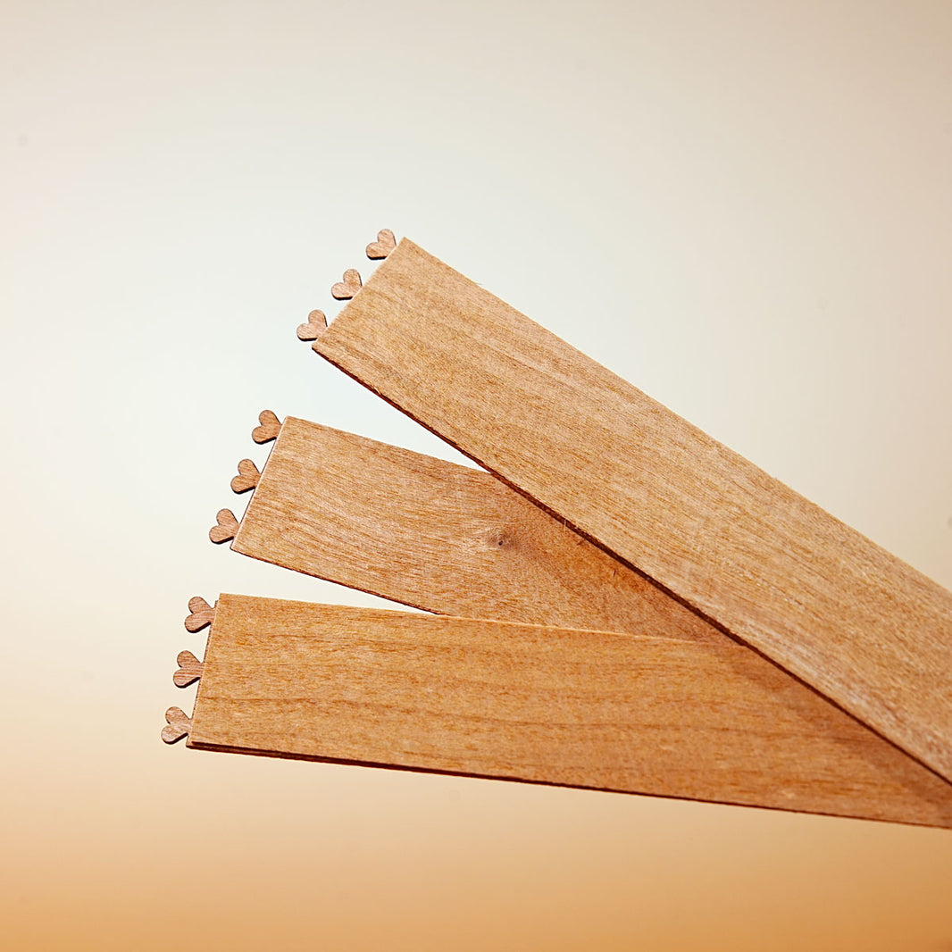 Mèches en Bois pour Fabrication de Bougies