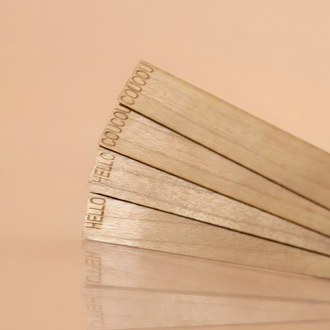 Jolis mots - Mèches en bois pour Bougies