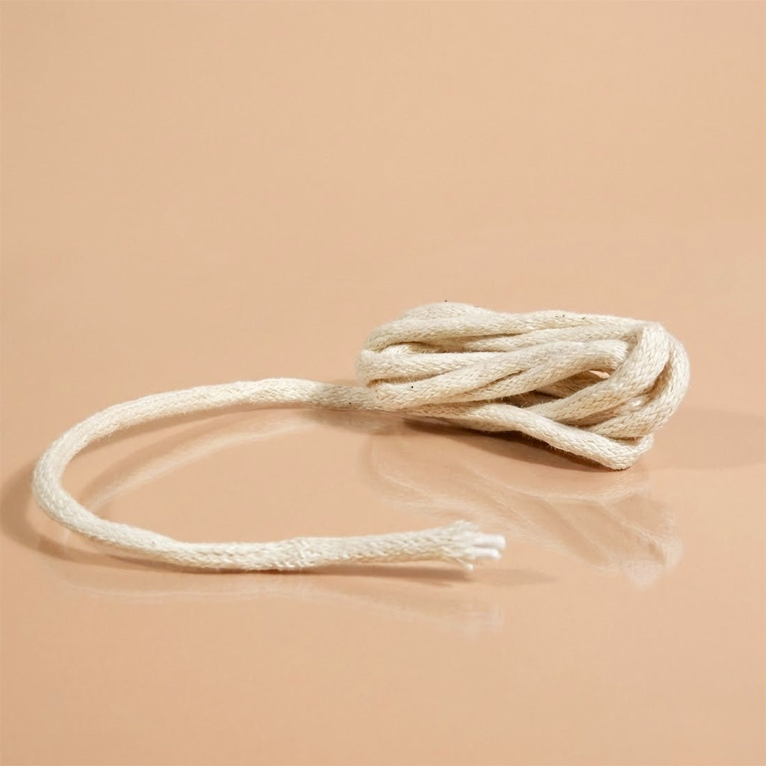 Mèches rondes en Coton pour bougies de jardin