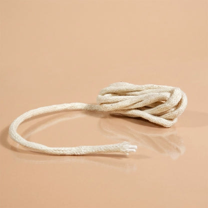 Mèches rondes en Coton pour bougies de jardin