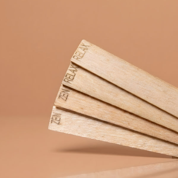 Jolis mots - Mèches en bois pour Bougies