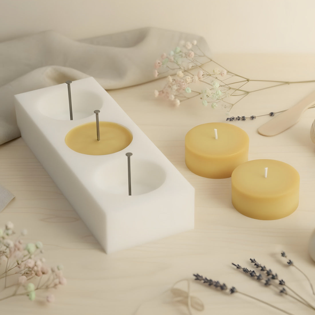 Moule en silicone - 3 Grands Chauffe-plats