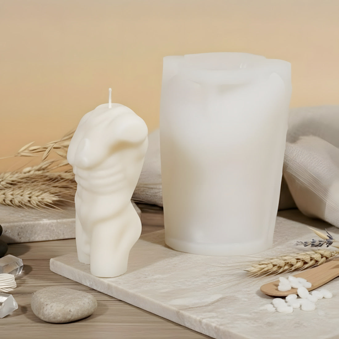 moule asclepios de profil