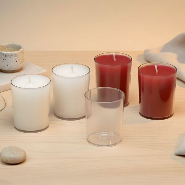 4 moules de bougies votives