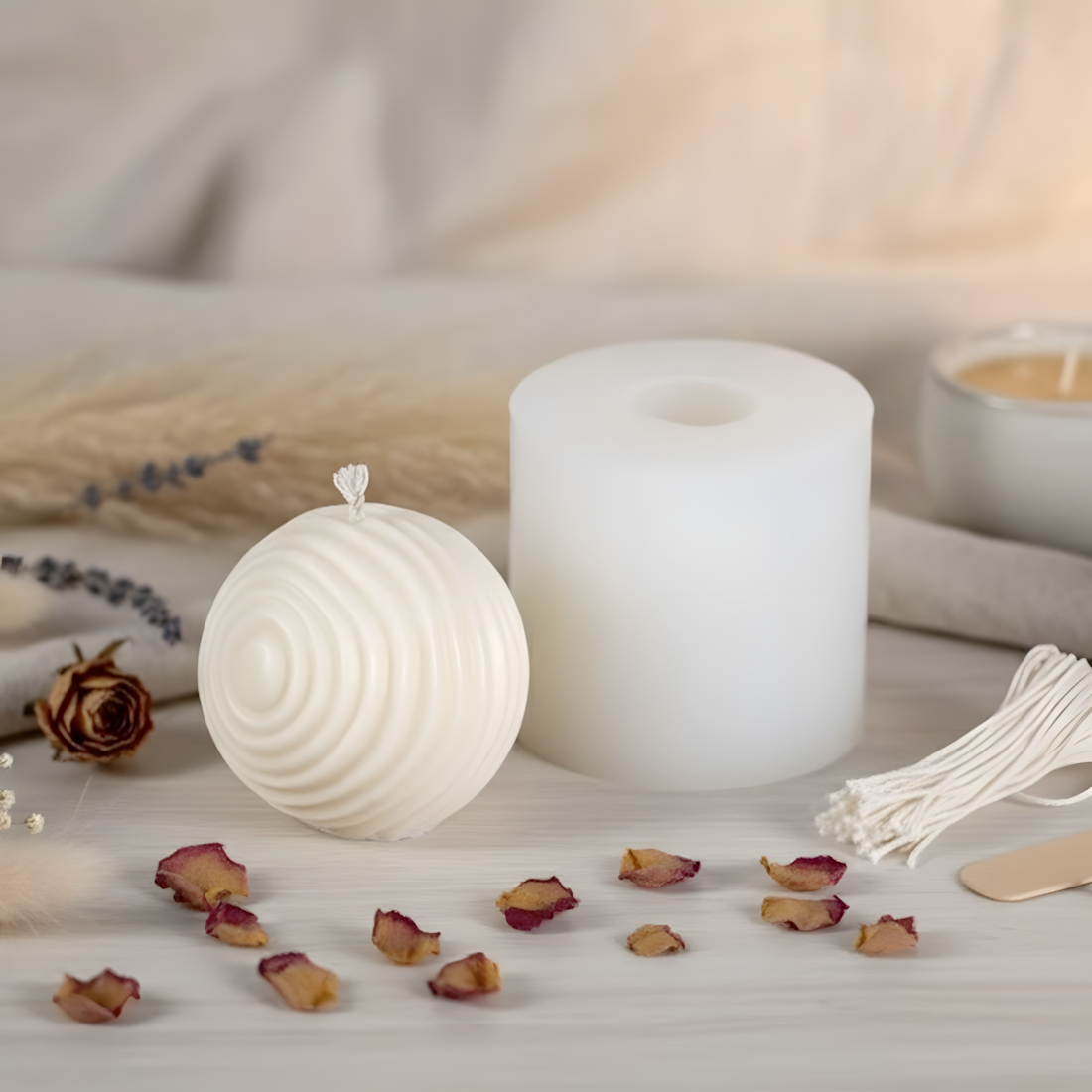 moule boule abstraite