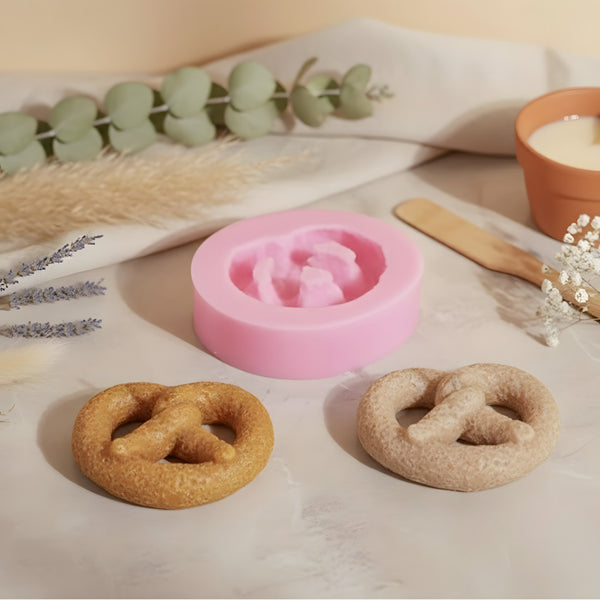 brezel aufbewahren Silikonform Brezel