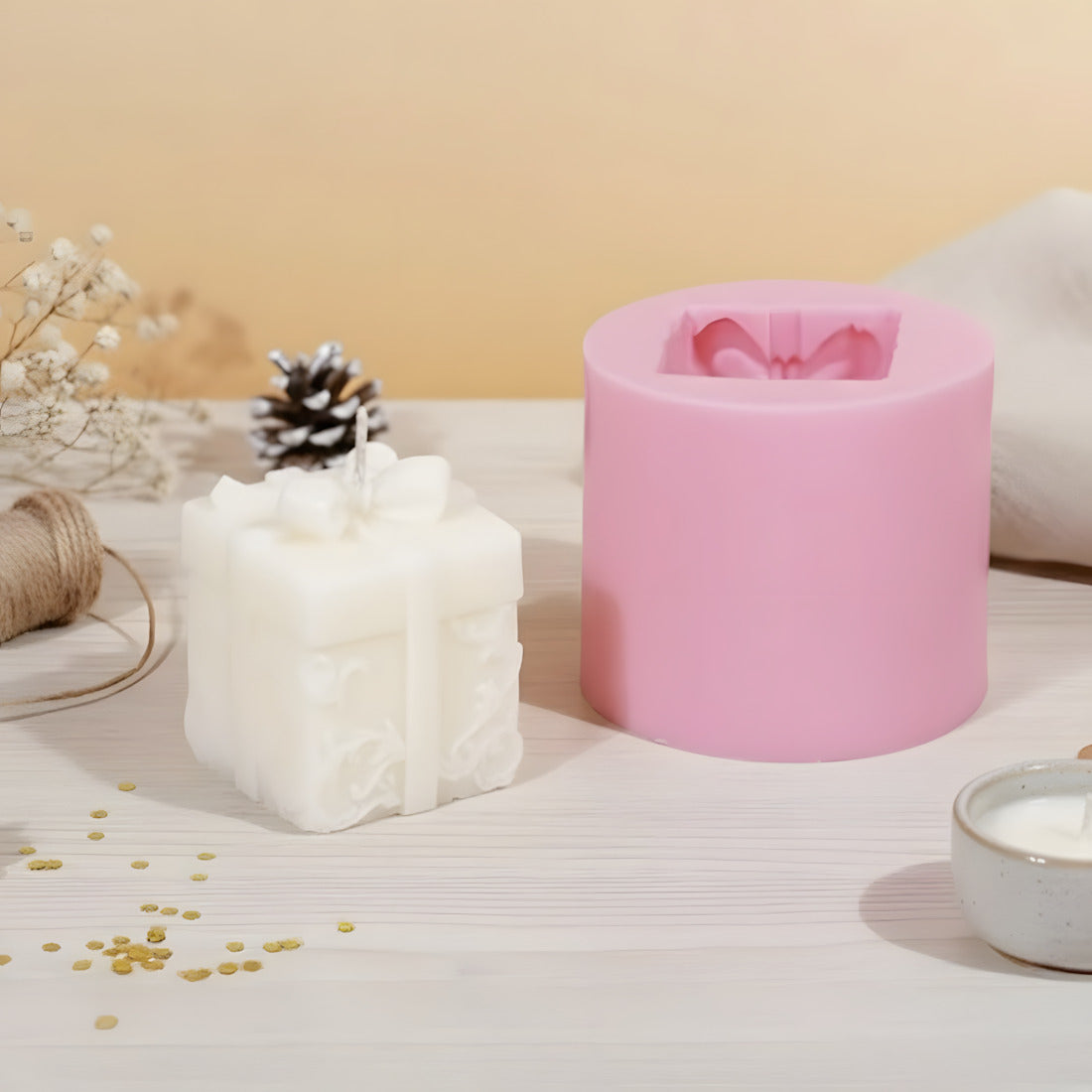 Moule bougie Cadeau